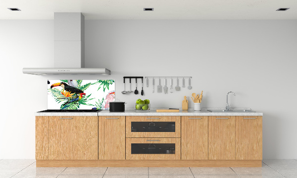 Panel para cocina aves tropicales