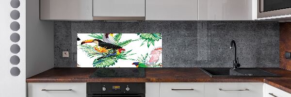 Panel para cocina aves tropicales