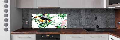 Panel para cocina aves tropicales