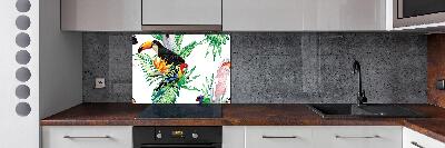 Panel para cocina aves tropicales