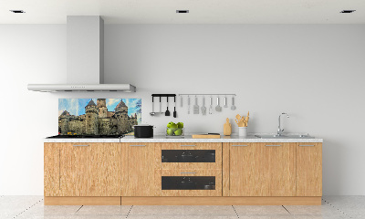 Panel para cocina Un castillo en Suiza