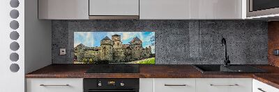 Panel para cocina Un castillo en Suiza