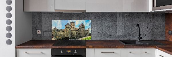 Panel para cocina Un castillo en Suiza
