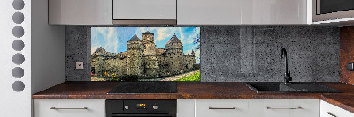 Panel para cocina Un castillo en Suiza