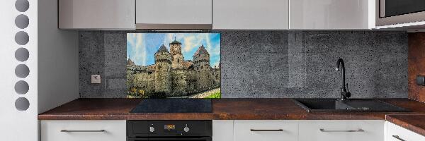 Panel para cocina Un castillo en Suiza