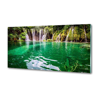 Panel de pared de cocina Lago de Plitvice