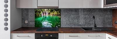 Panel de pared de cocina Lago de Plitvice