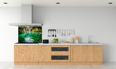 Panel de pared de cocina Lago de Plitvice
