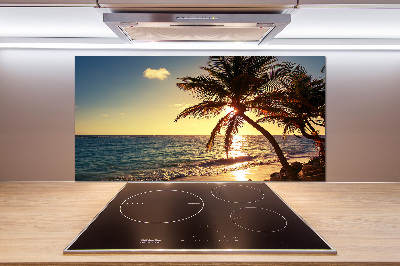 Panel para cocina Playa tropical