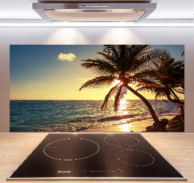 Panel para cocina Playa tropical