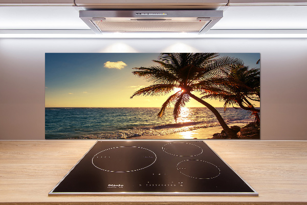 Panel para cocina Playa tropical