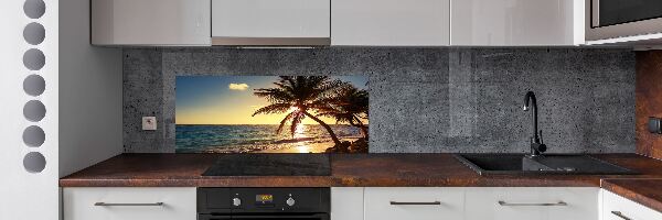 Panel para cocina Playa tropical