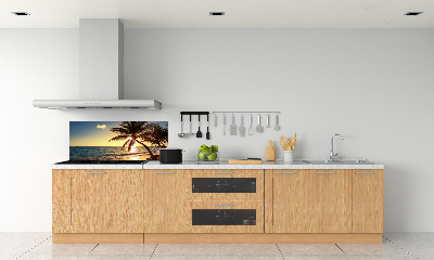 Panel para cocina Playa tropical