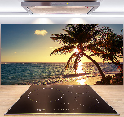 Panel para cocina Playa tropical