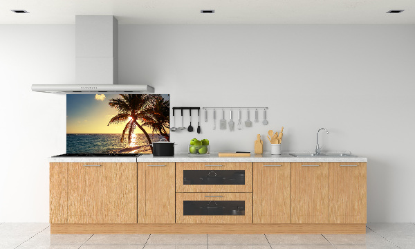 Panel para cocina Playa tropical