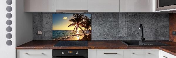 Panel para cocina Playa tropical