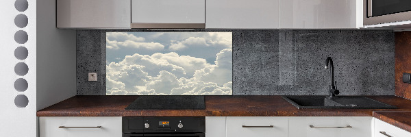 Panel antisalpicaduras Nubes