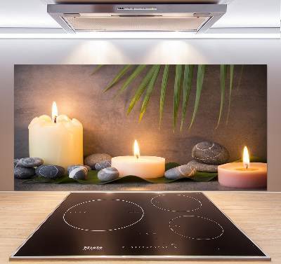 Panel para cocina Velas encendidas