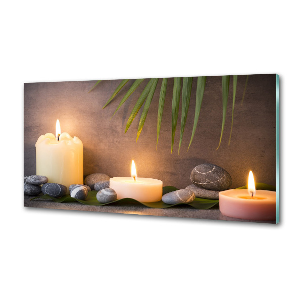 Panel para cocina Velas encendidas