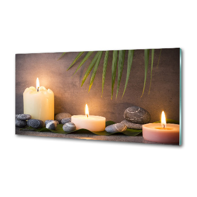 Panel para cocina Velas encendidas