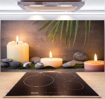 Panel para cocina Velas encendidas