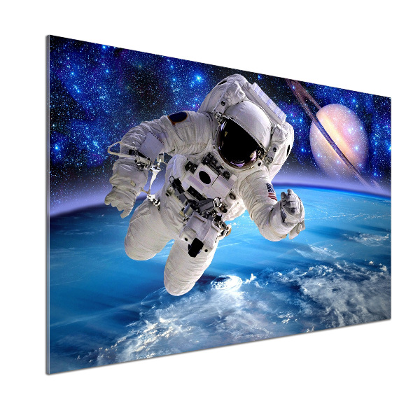 Panel dekor szkło Astronauta