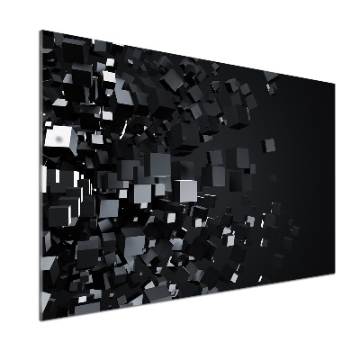 Panel antisalpicaduras Abstracción 3D