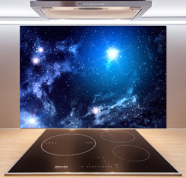 Panel między meble w kuchni Mgławica