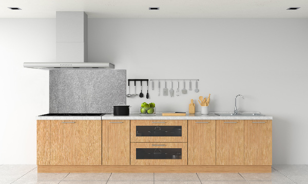 Panel para cocina pared gris