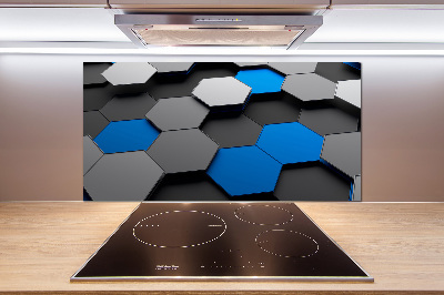 Salpicadero para cocina Abstracción 3D