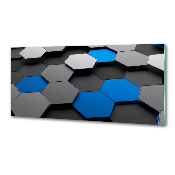 Panel do kuchni Abstrakcja 3D