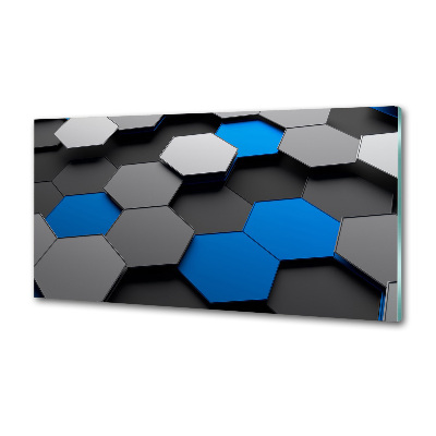 Salpicadero para cocina Abstracción 3D