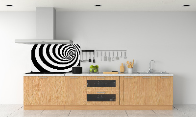 Salpicadero de cocina Espiral rayada