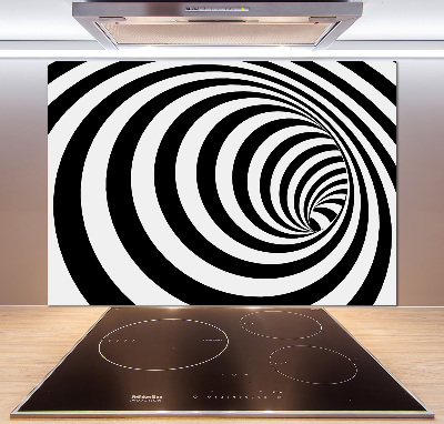 Salpicadero de cocina Espiral rayada