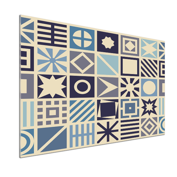 Panel do kuchni Geometryczne tło