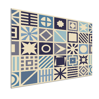 Salpicadero de cocina Fondo geométrico