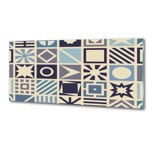 Salpicadero de cocina Fondo geométrico