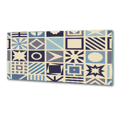 Salpicadero de cocina Fondo geométrico