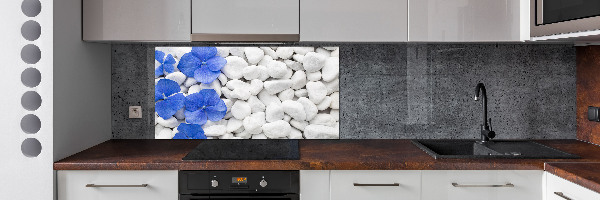 Panel para cocina Hortensia