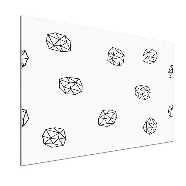 Panel antisalpicaduras Patrón abstracto