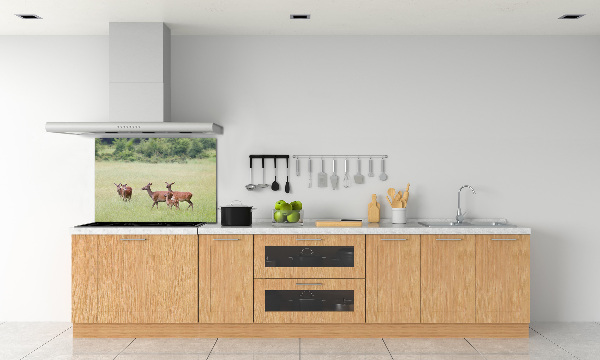 Panel para cocina Corzo con crías