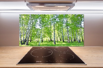 Panel de pared de cocina Abedules