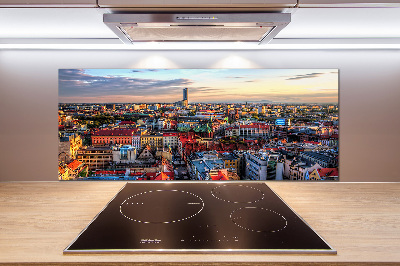 Panel do kuchni Panorama Wrocławia