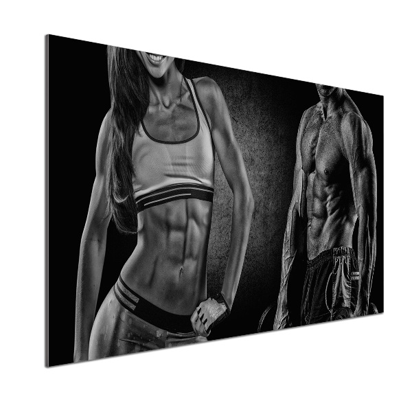 Panel antisalpicaduras desarrollo muscular