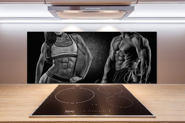 Panel antisalpicaduras desarrollo muscular