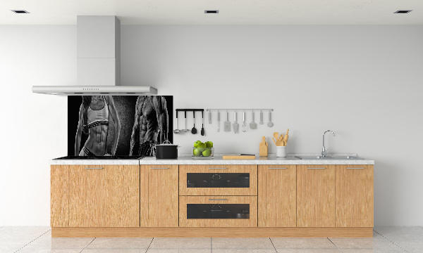 Panel antisalpicaduras desarrollo muscular