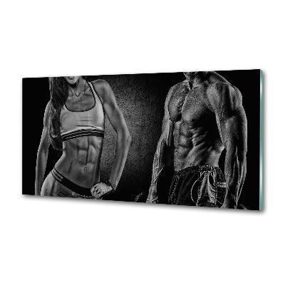 Panel antisalpicaduras desarrollo muscular