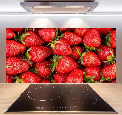 Panel de pared de cocina fresas