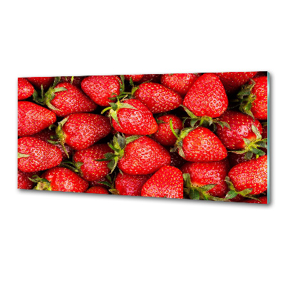 Panel de pared de cocina fresas