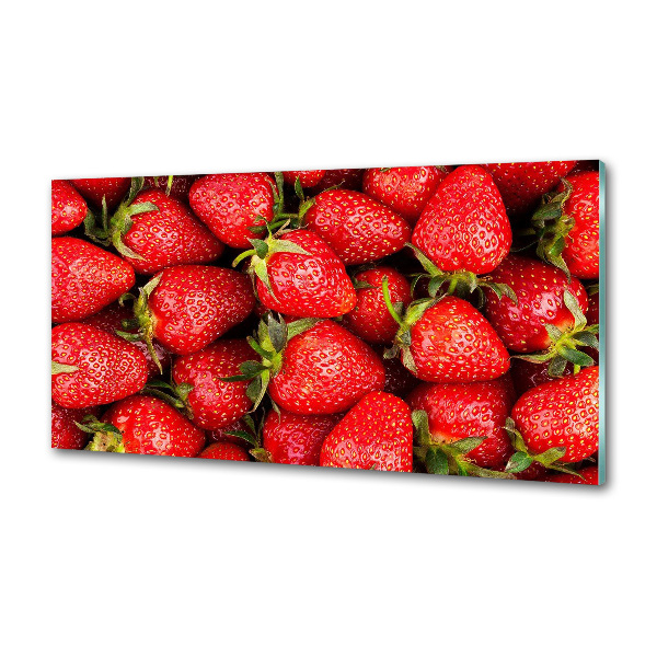 Panel de pared de cocina fresas
